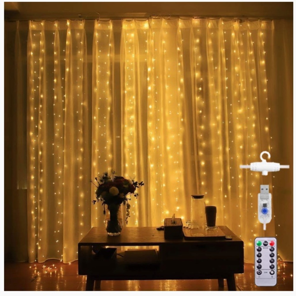 string curtain LED lights
